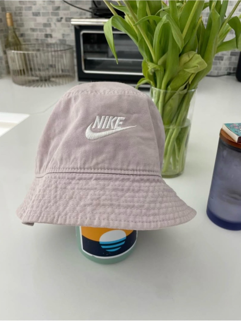Nike Light Lavendar Bucket Hat